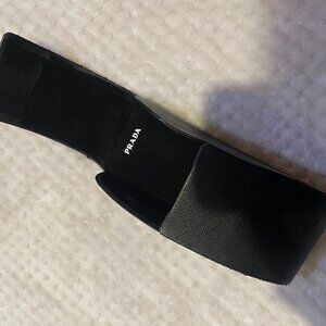 Black Prada Flip Sunglasses Glasses Case